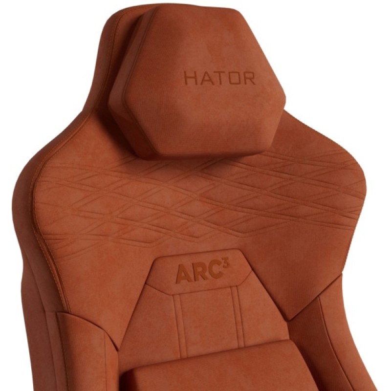 Крісло ігрове Hator Arc 3 XL Velour Orange (HTC3449XL)
