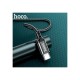 Дата кабель USB-C to USB-C 1.0m 60W nylon X14 black HOCO (6931474752215)