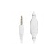 Навушники Gembird MHS-03 White/Red (MHS-03-WTRD)