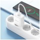 Зарядний пристрій BOROFONE BA81A USB-C PD20W + cable USB-C to USB-C White (6941991108204)