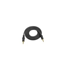Кабель мультимедійний 3.5mm M to 3.5mm M 1.5m black Voltronic (YT-AUXGJ(M)/(M)-1.5-B)