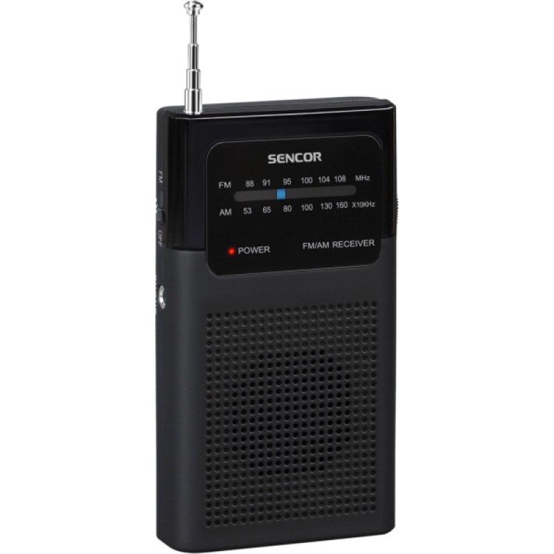 Портативний радіоприймач Sencor SRD 1100 Black (35049372)