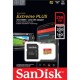 Карта пам'яті SanDisk 256GB microSD class 10 V30 Extreme PLUS (SDSQXBD-256G-GN6MA)