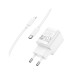 Зарядний пристрій HOCO C146A Charm USB-C PD20W + cable USB-C to Lightning White (6942007630252)