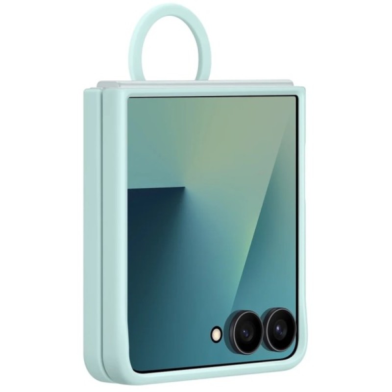 Чохол до мобільного телефона Samsung Silicone with Ring Galaxy Flip 7 Black (EF-PF766TMEGUA)