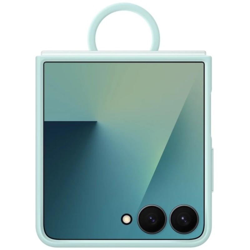 Чохол до мобільного телефона Samsung Silicone with Ring Galaxy Flip 7 Black (EF-PF766TMEGUA)