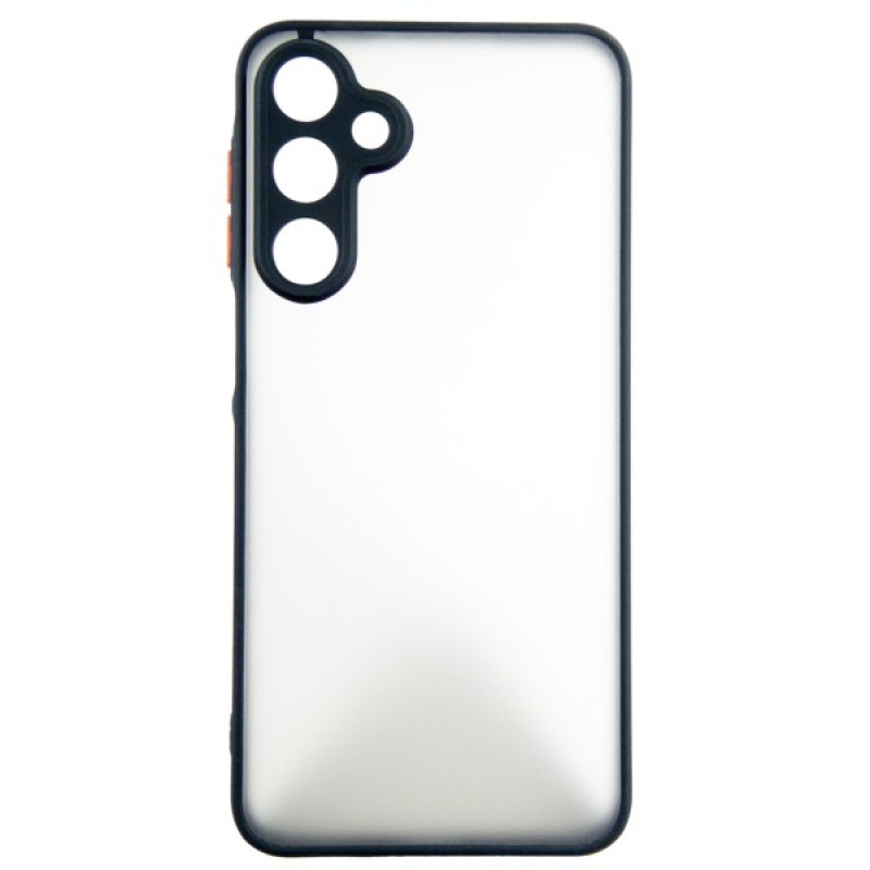 Чохол до мобільного телефона Dengos Samsung Galaxy A16 Matte + glass (Black) (DG-KM-133)