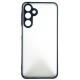 Чохол до мобільного телефона Dengos Samsung Galaxy A16 Matte + glass (Black) (DG-KM-133)