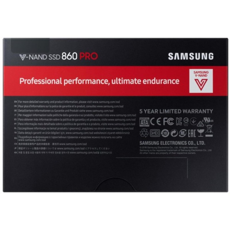 Накопичувач SSD 2.5" 2TB Samsung (MZ-76P2T0BW)