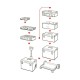 Ящик для інструментів QBRICK SYSTEM оранайзер ONE 350 2,0 EXPERT (SKRQ350E2CZAPG003)