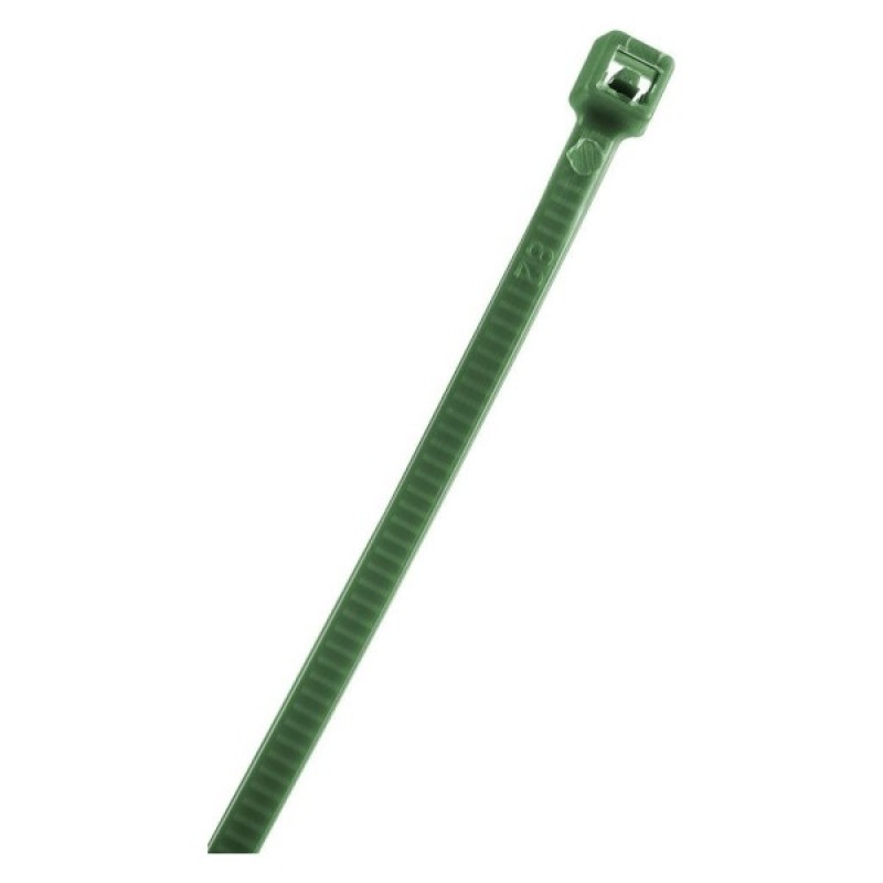 Стяжка Neo Tools 50шт, пластик, 2.5х200мм, зелена (15-977)