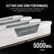 Модуль пам'яті для комп'ютера DDR5 32GB (2x16GB) 5600 MHz Vengeance White Corsair (CMK32GX5M2B5600C36W)