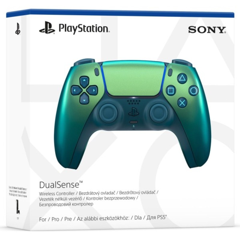 Геймпад Sony Playstation DualSense Bluetooth PS5 Chrome Teal (1000044474)