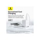 Зарядний пристрій Baseus Palm Fast Charger 1C 20W + Cable 1.0m Type-C 60W white (P10111602213-01)