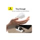 Зарядний пристрій Baseus Palm Fast Charger 1C 20W + Cable 1.0m Type-C 60W white (P10111602213-01)