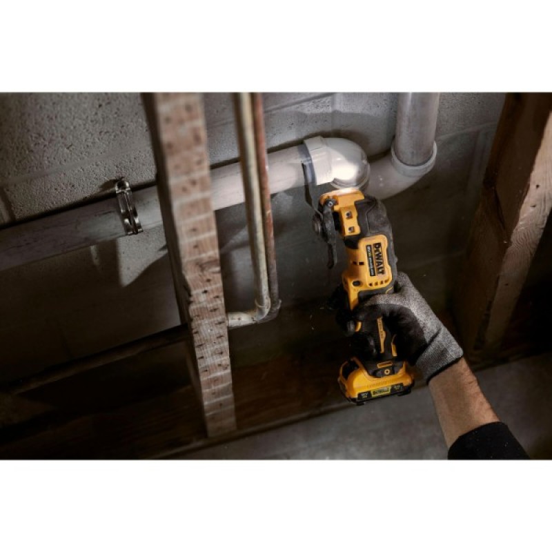 Реноватор DeWALT 12В XR Li-Ion, 18000 кіл/хв, 0.84 кг (без АКБ та ЗП) (DCS353N)