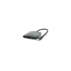 Концентратор Voltronic USB-C 3-in-1 USB 3.0 + USB-C + HDMI 0.23m black (YT-HTC3in1)