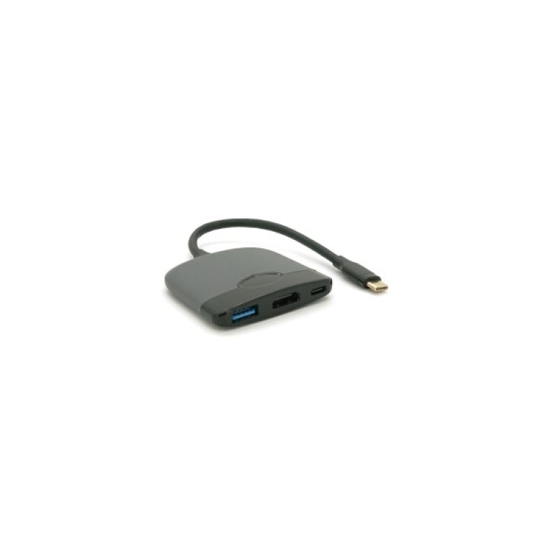 Концентратор Voltronic USB-C 3-in-1 USB 3.0 + USB-C + HDMI 0.23m black (YT-HTC3in1)