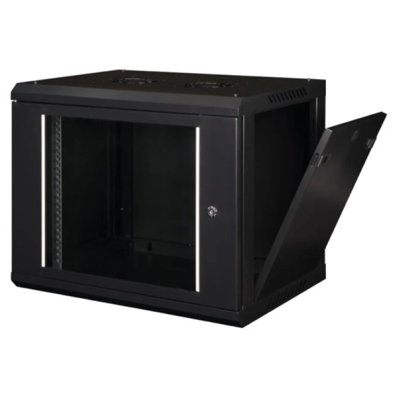 Шафа настінна Hypernet 15U 19" 600x600 ProLine (PL-WMNC66-15U-BLACK)