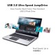 USB флеш накопичувач Lexar 128GB JumpDrive V400 Black USB 3.0 (LJDV400128G-BNBNG)