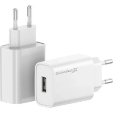 Зарядний пристрій Grand-X CH-550W Quick Charge USB QC3.0 Black (CH-550W)