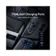 Зарядний пристрій Baseus Golden Contactor Pro GaN Fast Charging Car Charger U+2C 65W Lunar Gray (C00035202841-00)