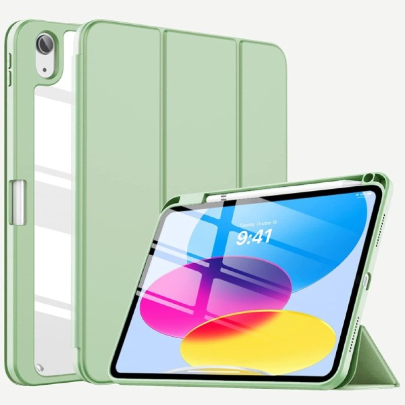 Чохол до планшета BeCover Removable Case mount Apple Pencil Apple iPad 10.9" 2022/24/11" 2025 Green (708762)