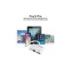 Адаптер Lightning to RJ45 Ethernet + USB 3.0 OTG + Lightning Promate (gigalink-i.white)