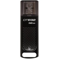 USB флеш накопичувач Kingston 32GB DataTraveler Elite G2 Metal Black USB 3.1 (DTEG2/32GB)