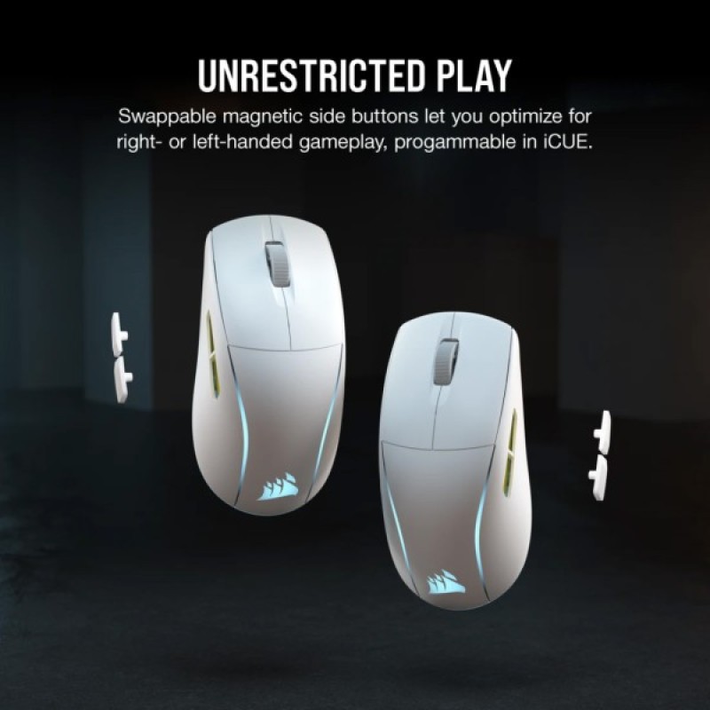 Мишка Corsair M75 RGB Wireless White (CH-931D011-EU)