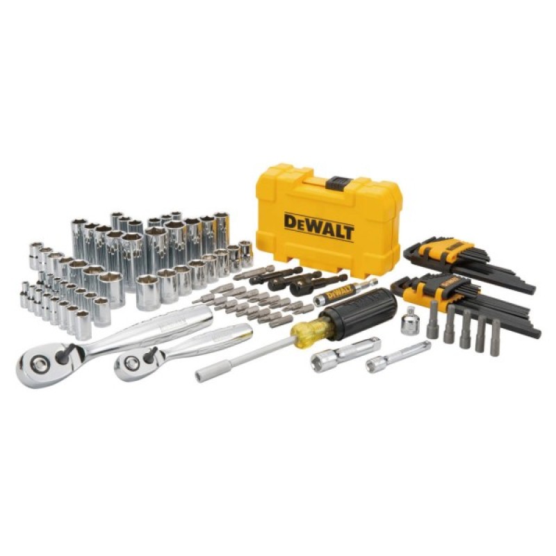 Набір інструментів DeWALT 1/4" и 3/8", 108 шт. (DWMT73801-1)