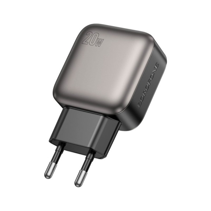Зарядний пристрій BOROFONE BAS54A Absolute 1xUSB-C PD20W + 1xUSB QC3.0 Black (6941991116209)