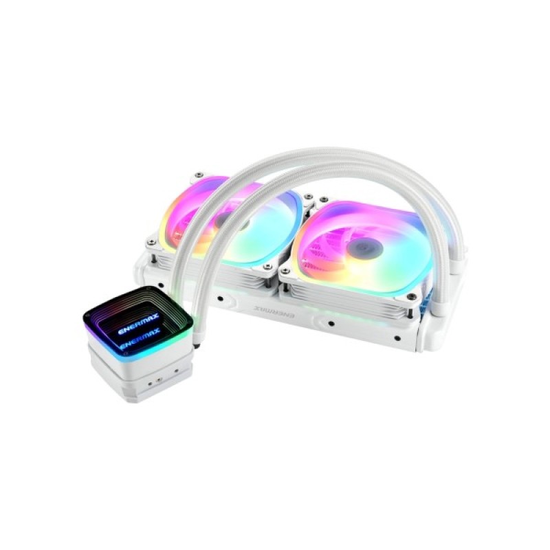Система рідинного охолодження Enermax Aquafusion 240 White (ELC-AQFA240-SQA-W)