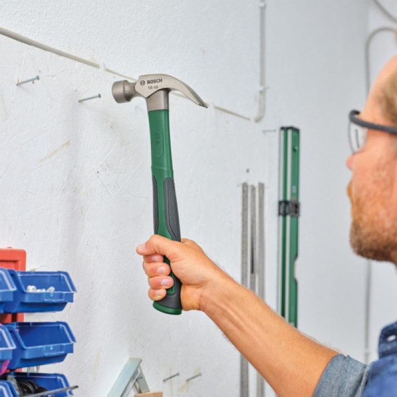 Молоток Bosch слюсарний 450г 33см руків'я скловолокно (1.600.A02.ZA2)