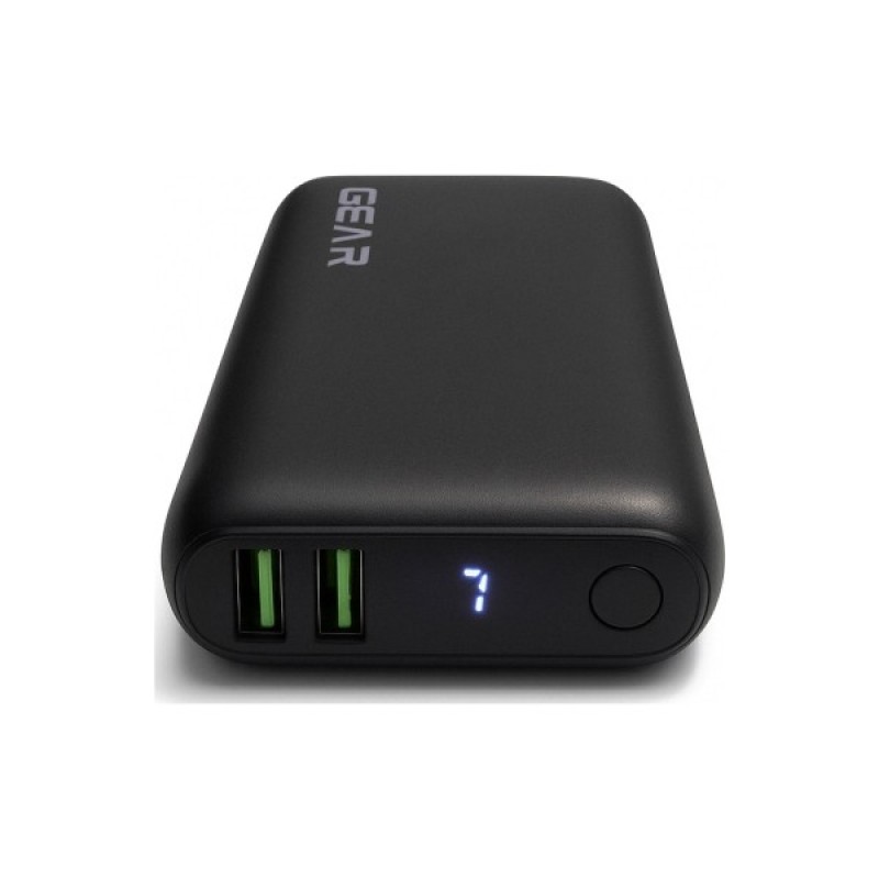 Батарея універсальна GEAR 20000mAh, PD/70W, black (DL203C)