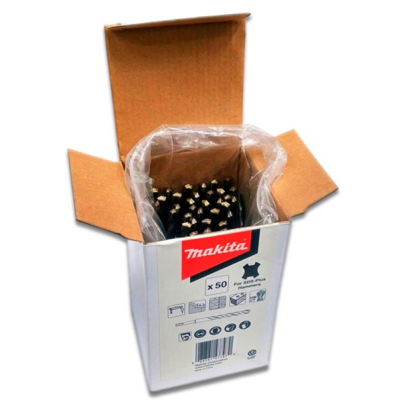 Бур Makita SDS-PLUS 10x160 мм (50 шт.) (D-62050)