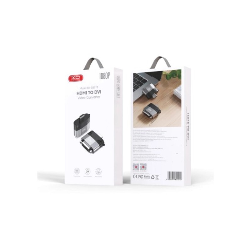 Перехідник HDMI to DVI XO (GB013-HDMIDVI.tranish)