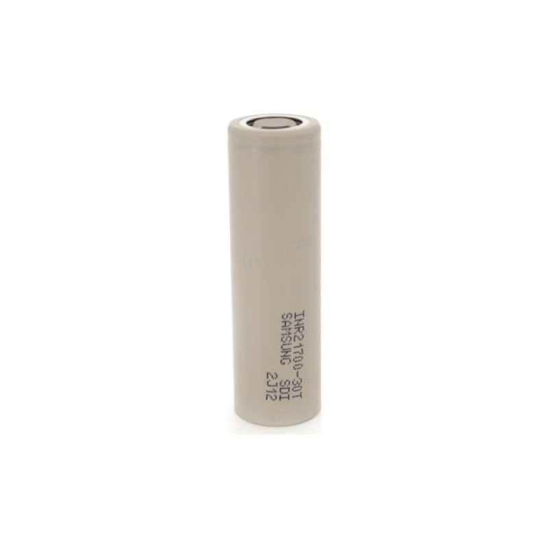Акумулятор 21700 3000mAh, 7.2(14.4)A, 4.2/3.69/2.5V, Gray Samsung (INR21700(30T) / 28227)