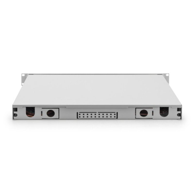 Патч-панель 1U 19", 24xSC duplex, SM, incl. splice cassette, pigtails OS2, adapter Digitus (DN-96322/9)