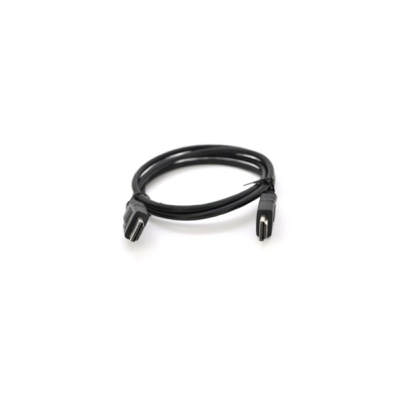 Кабель мультимедійний HDMI M to HDMI M 1.2m V1.4 black Merlion (YT-HDMI(M)/(M)-1.2mW-H181)