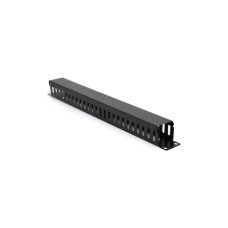 Кабельний організатор 19" 1U/24Port з кришкою, корпус метал Voltronic (26001)
