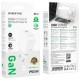 Зарядний пристрій BOROFONE BN26 Fuente USB-C PD20W + cable USB-C to USB-C White (6941991120251)