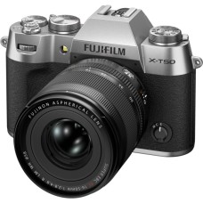 Цифровий фотоапарат Fujifilm X-T50 + XF16-50mmF2.8-4.8 R LM WR Kit Silver (16828569)
