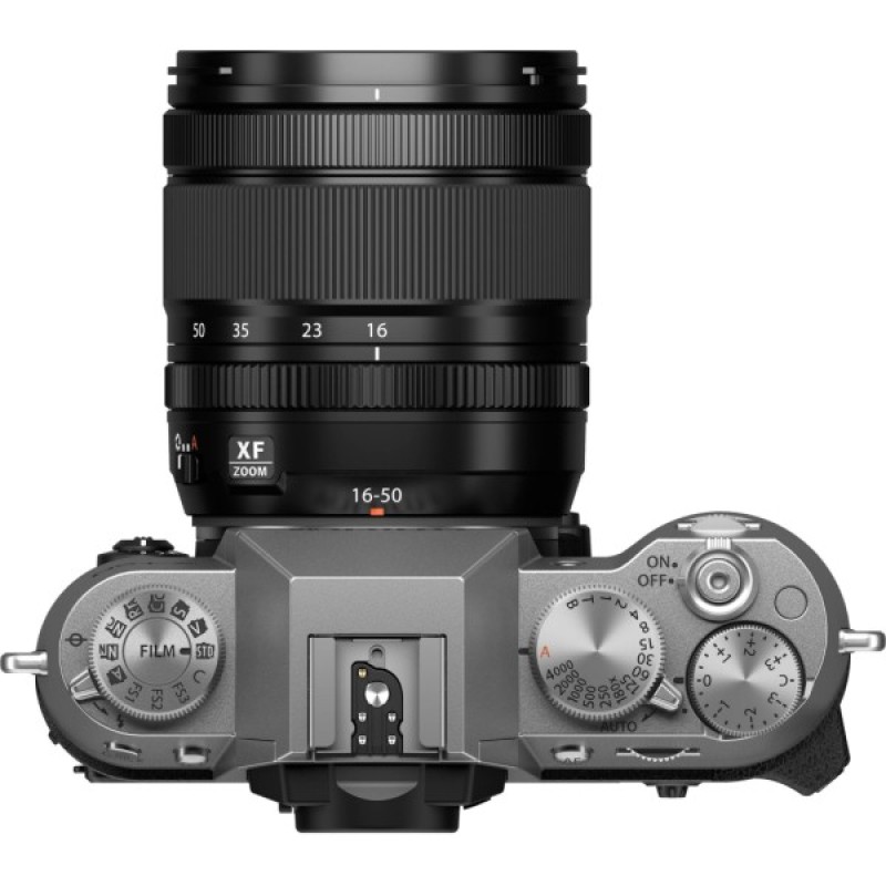 Цифровий фотоапарат Fujifilm X-T50 + XF16-50mmF2.8-4.8 R LM WR Kit Silver (16828569)