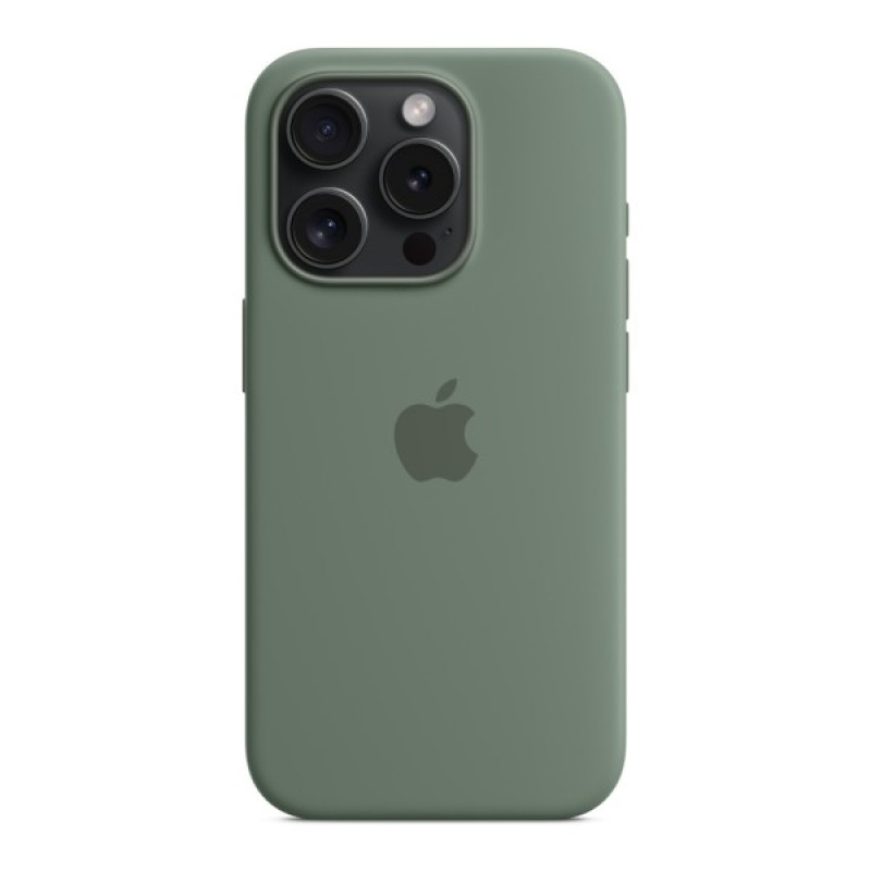 Чохол до мобільного телефона Apple iPhone 15 Pro Silicone Case with MagSafe Cypress (MT1J3ZM/A)