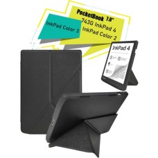 Чохол до електронної книги BeCover Ultra Slim Origami PocketBook 743G InkPad 4/InkPad Color 2/InkPad Color 3 (7.8") Black (713082)