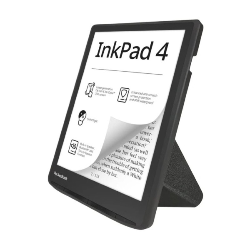 Чохол до електронної книги BeCover Ultra Slim Origami PocketBook 743G InkPad 4/InkPad Color 2/InkPad Color 3 (7.8") Black (713082)