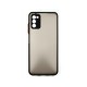 Чохол до мобільного телефона Dengos Kit for Samsung Galaxy A03s case + glass (Black) (DG-KM-24)