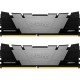 Модуль пам'яті для комп'ютера DDR4 16GB (2x8GB) 4800 MHz Renegade Black Kingston Fury (ex.HyperX) (KF448C19RB2K2/16)