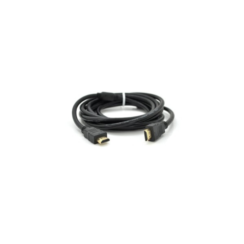 Кабель мультимедійний HDMI M to HDMI M 0.8m V1.4 1080P black Ritar (HDMI(M)/(M)V1.4-0.8m-94P)